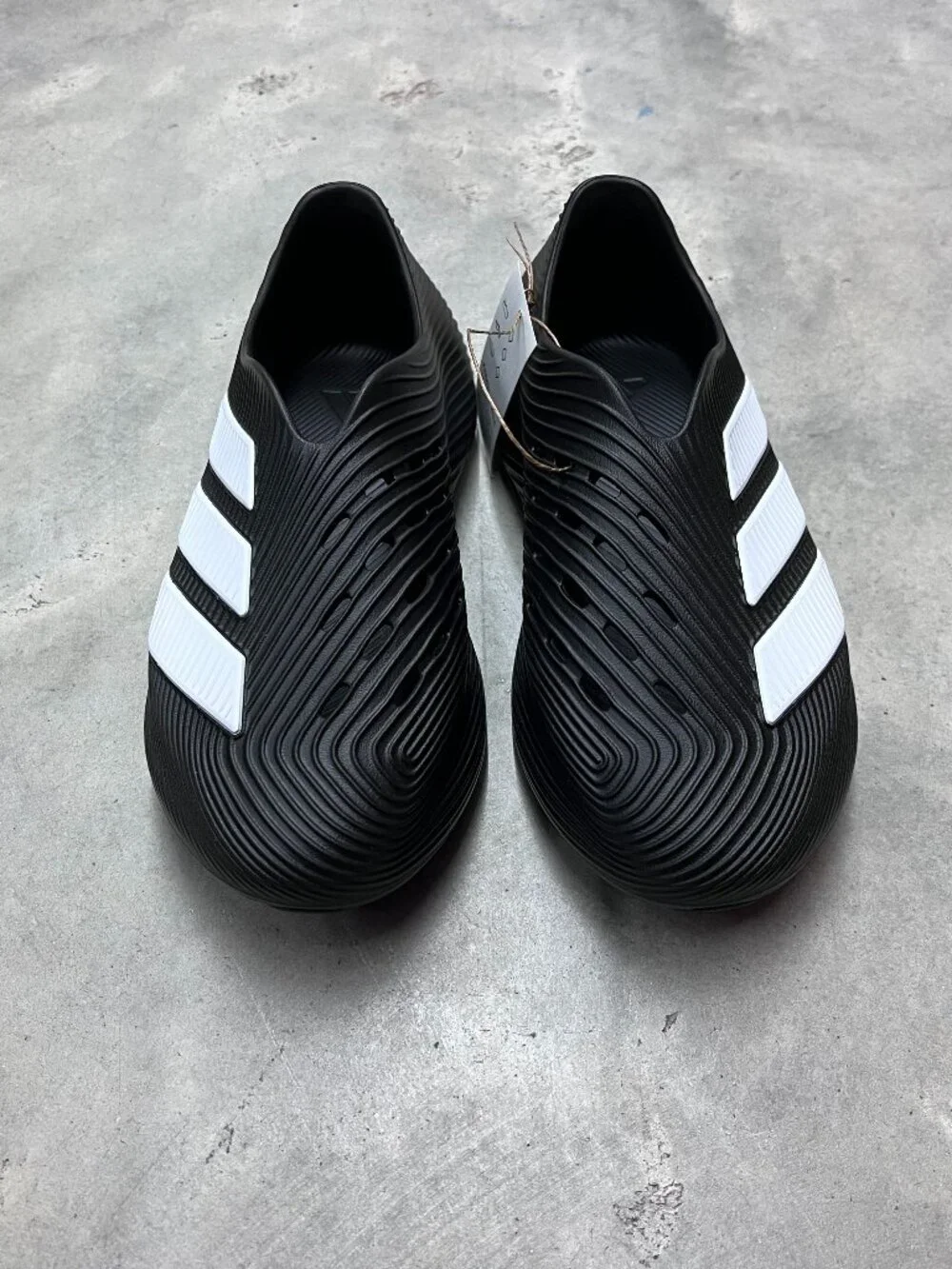 Adidas Purechill Post-Workout Recovery Slides Black White Men's KH6421 - New